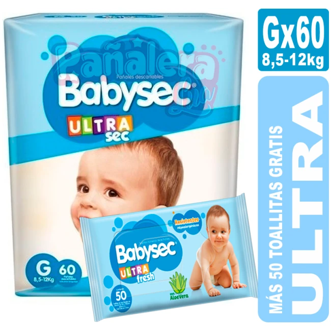 Babysec Ultra Gx60 Más Toalla BABYSEC