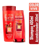 Pack Elvive Color-Vive Shampoo 400ml + Aco 200m