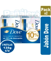 Jabon Dove Pack x2 135g DOVE