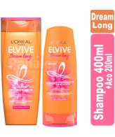 Pack Elvive Dream Long Shampoo 400ml + Acondicionador200ml LOREAL