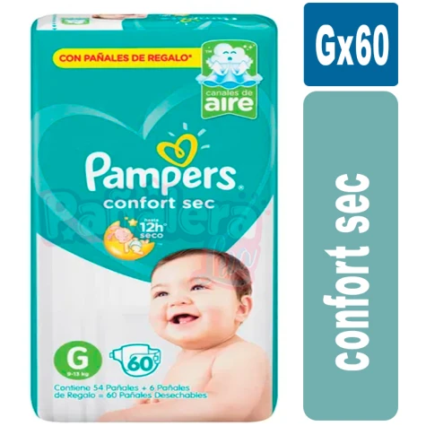 Pampers Confort Sec Gx60 PAMPERS