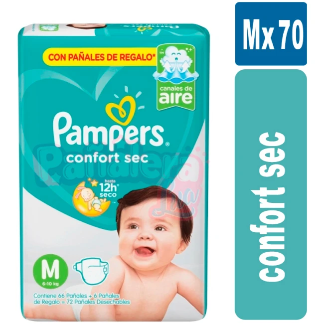 Pampers Confort Sec Mx70 PAMPERS