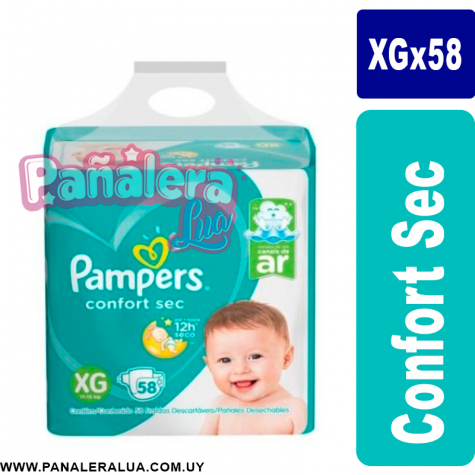 Pampers Confort Sec XGx58 PAMPERS