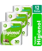 Higienol Texturado 12 Rollos 30 Metros