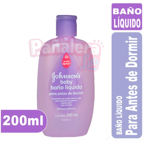 Johnsons Baby Baño Liquido 200ml Para Antes de Dormir JOHNSON