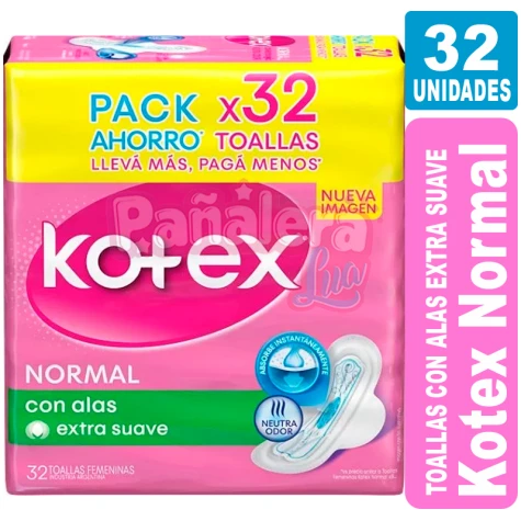 Kotex Normal con Alas x 32 KOTEX