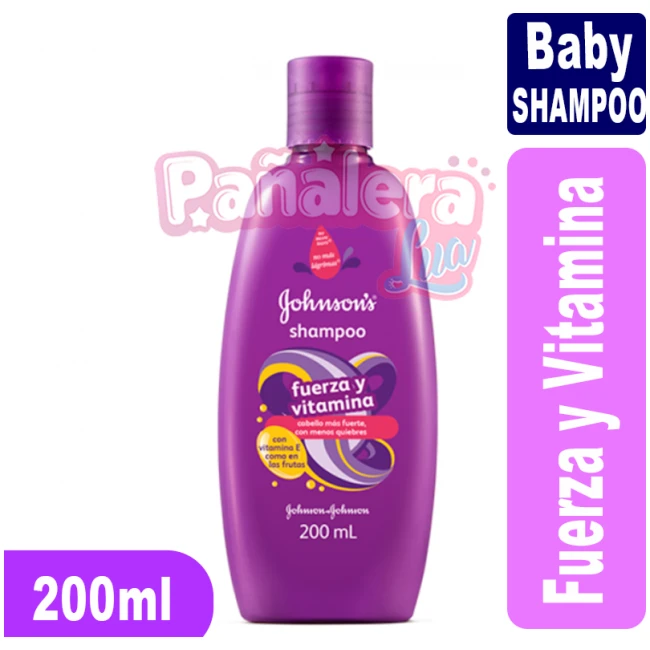 Shampoo JOHNSON’S Baby Fuerza y Vitamina 200ml JOHNSON