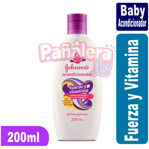 Acondicionador Johnsons Fuerza y Vitamina 200ml JOHNSON