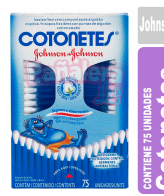 Cotonetes Johnson Baby 75 unidades JOHNSON