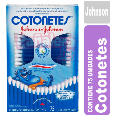 Cotonetes Johnson Baby 75 unidades JOHNSON