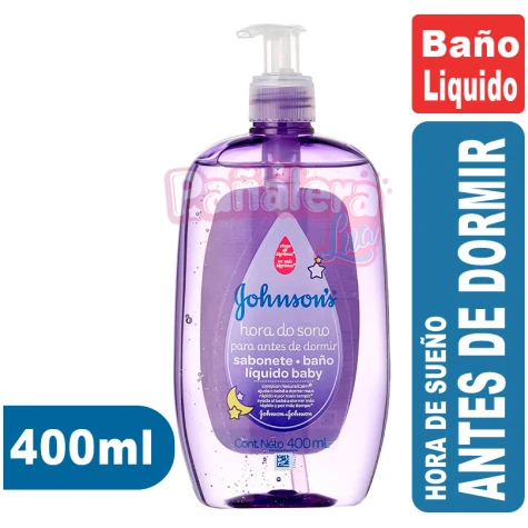 Baño Liquido Johnson´s para Antes de Dormir 400ml JOHNSON