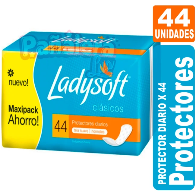 Ladysoft x 44 Protectores Diarios LADYSOFT