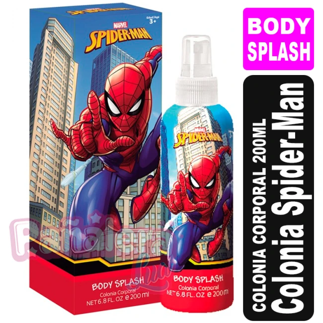 Colonia Corporal Spiderman 200ml