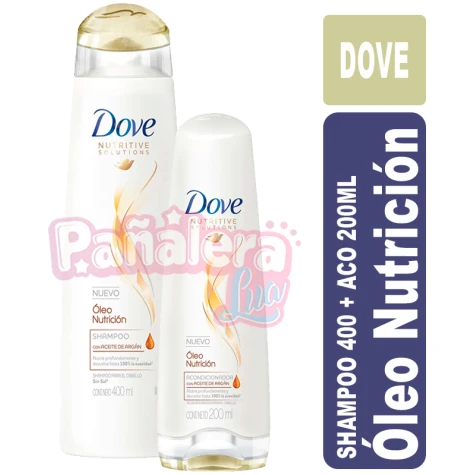 Dove Oleo Nutricion Shampoo 400ML + Aco 200ML DOVE