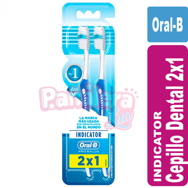 Oral B Indicator Cepillo Dental 2X1