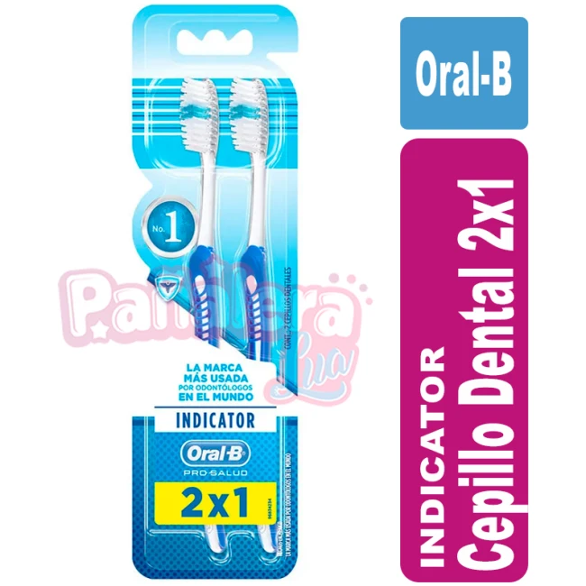 Oral B Indicator Cepillo Dental 2X1