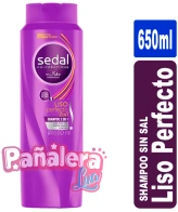 Sedal Liso Perfecto Shampoo 650ml