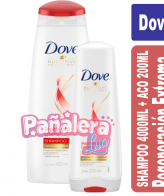 Dove Shampoo 400ml + Aco 200ml Regeneración Extrema DOVE
