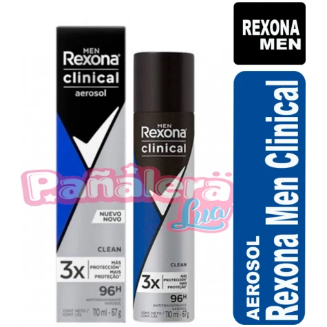 Rexona Hombre clinical Aerosol REXONA