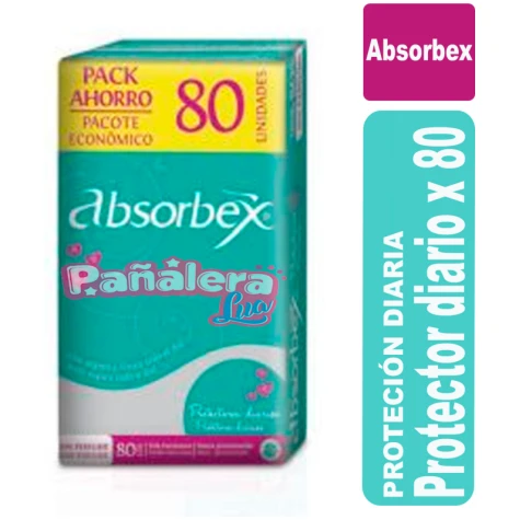 Absorbex Protector diario x 80 SAGRIN