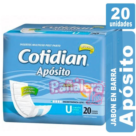 Aposito Cotidian unisex x 20 COTIDIAN