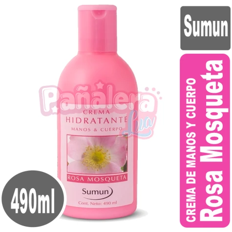 Sumun Crema para Manos y Cuerpo Rosa Moqueta 490ml