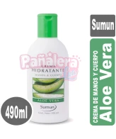 Sumun Crema para Manos y Cuerpo Aloe Vera 490ml