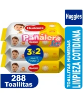 Huggies Limp. Cotidiana 96 Pack 3x2