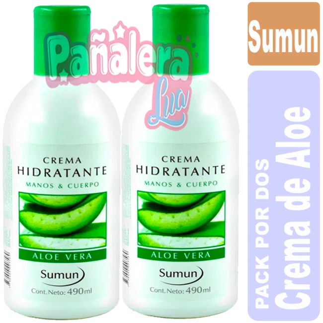 Sumun Crema Pack Aloe 2da unidad al 50%