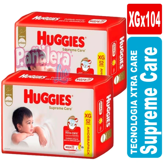 Huggies Supreme Care Pack Ahorro XGx104