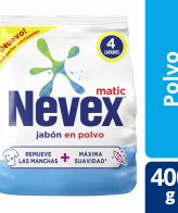 jabón en polvo marca Nevex de 400g