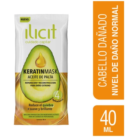 ilicit mascara capilar aceite de palta