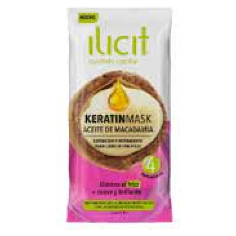 ilicit mascara capilar con aceite de macadamia