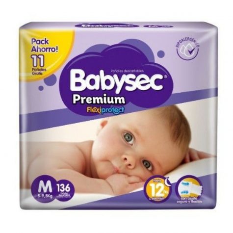 pañales babysec premium mx136