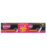 Tampones kotex super lleve 40 pague 20