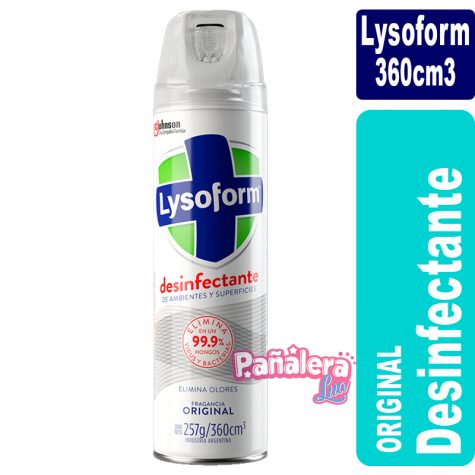 lysoform desinfectante en aerosol original