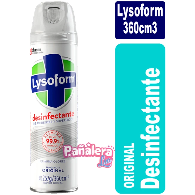 lysoform desinfectante en aerosol original