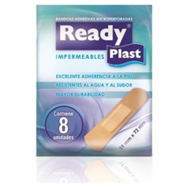 curitas ready plast sobre por 8