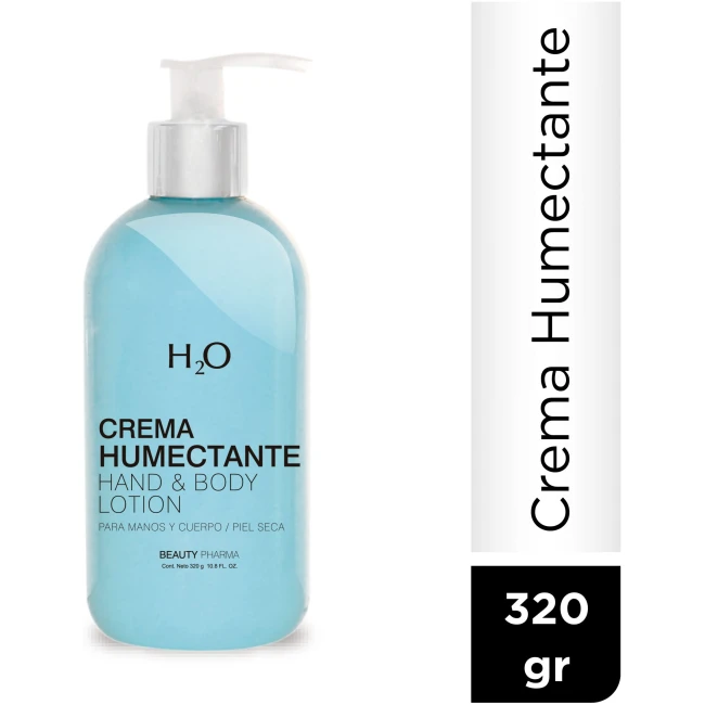 H2O Crema Humectante Para Manos y Cuerpo Beauty Pharma 320g