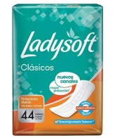 Ladysoft protector diario por 44 unidades