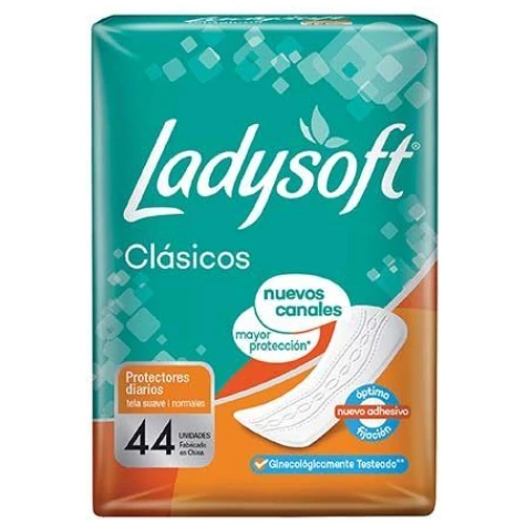 Ladysoft protector diario por 44 unidades