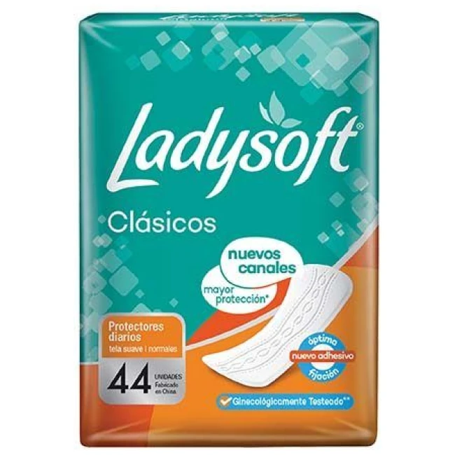 Ladysoft protector diario por 44 unidades