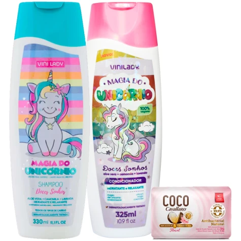 pack viny baby shampoo+aco+jabon