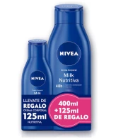 Nivea Crema Corporal Soft Mil Piel Extra Seca Pack 400 + Pote 125g De Regalo