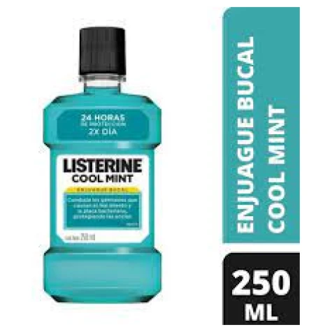 Listerine Cool Mint Enjuague Bucal 250ml