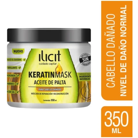 Ilicit Mascara Keratina Palta 350g