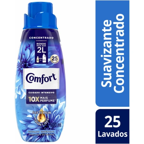 Comfort Concentrado Botella Cuidado Essencial 500ml con descripcion