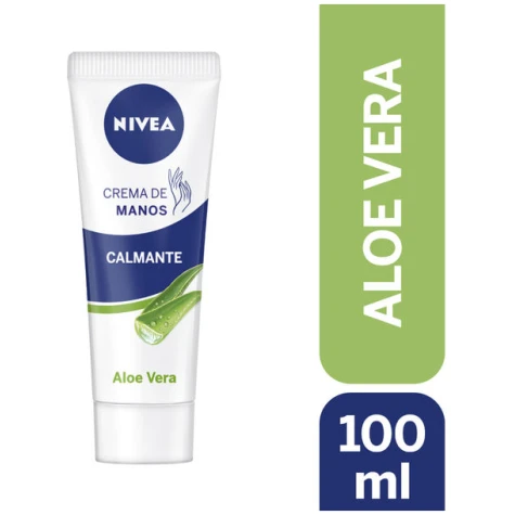 Nivea Crema de Manos Aloe Vera 100ml con descripcion