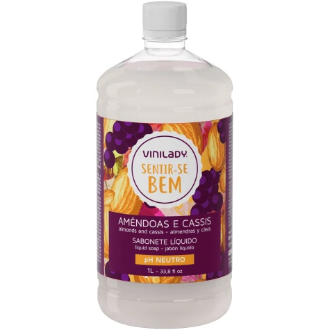 Vini Lady Jabon Liquido Almendras 1lt