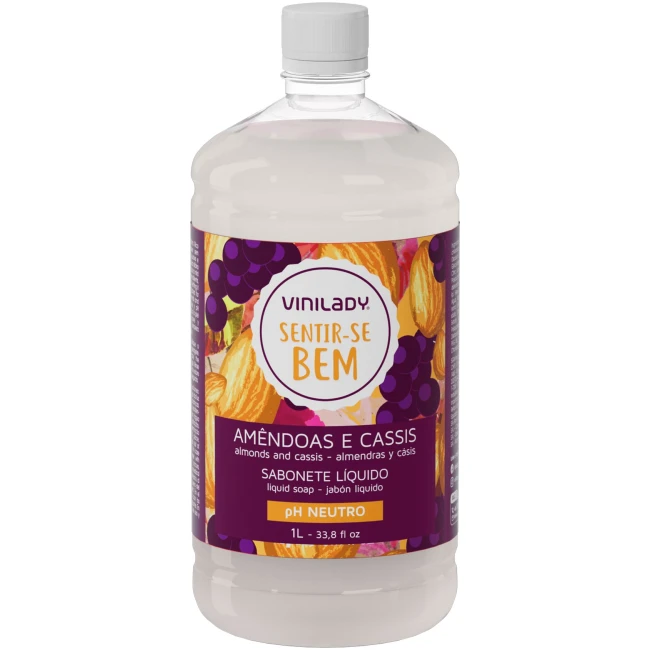 Vini Lady Jabon Liquido Almendras 1lt